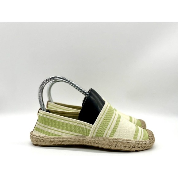 Tory Burch Shoes Women Size 7m Canvas Printed Espadrilles Slip On - Picture 1 of 7